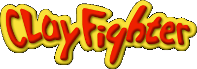 ClayFighter logo for Super Nintendo
